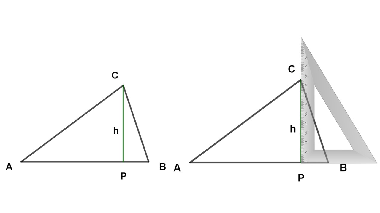 Altura de triángulos. Aula05mate Altura de triángulos. Aula05mate