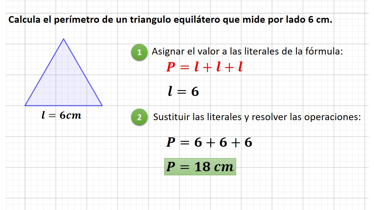 triangulo equilatero perimetro